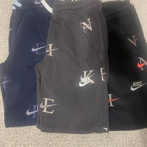 Nike Kids' Jogger Pants - Navy, Gray, and Black